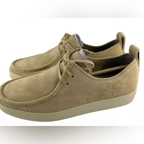 NIB Everlane Men’s Pebble Suede Lace Up The Desert Shoe - Color Sand - Size 11.5 - Picture 5 of 10